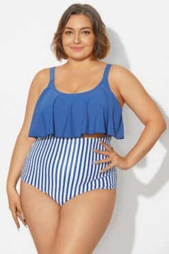 Navy Sexy Scoop Adjustable Straps Bikini Top -Bikini Bliss Shop b debk063012 3