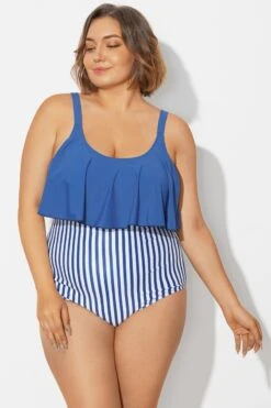 Navy Sexy Scoop Adjustable Straps Bikini Top -Bikini Bliss Shop b debk063012 5