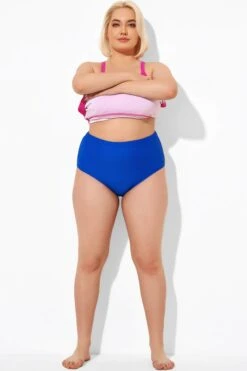 Blue Full Coverage Women Beach Bottom -Bikini Bliss Shop b debt002017 4