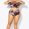Fashion High Waist Women Bikini Bottom