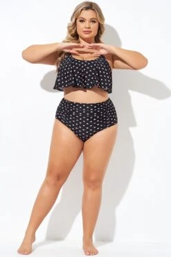 Star Pattern Swim Bikini Bottom -Bikini Bliss Shop b debt040009 3