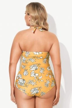 Flower Cut Out Underwire Party One Piece Swimsuit -Bikini Bliss Shop b deop005002 3