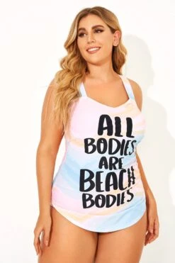 Stephaniechinnart X Meet.Curve Gradient Color One Piece Swimsuit