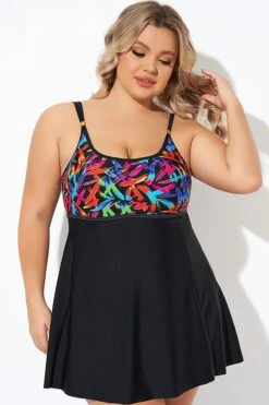 Longitude Double Shoulder Straps Lightweight Swimdress 11 Longitude Double Shoulder Straps Lightweight Swimdress -Bikini Bliss Shop b desd108001 6