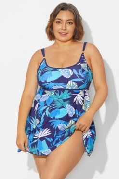 Multi Color Double Strap Lightweight Wrap Swimdress 8 Multi Color Double Strap Lightweight Wrap Swimdress -Bikini Bliss Shop b desd108002 3