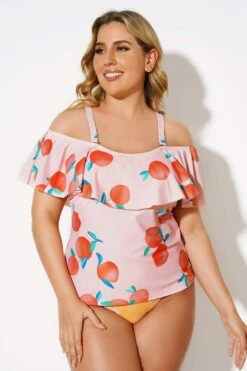 Floral Printed Elegant Women Tankini Top 7 Floral Printed Elegant Women Tankini Top -Bikini Bliss Shop b detan086004 3