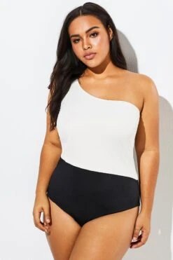 Modern One Shoulder One Piece Swimsuit For Lady -Bikini Bliss Shop b sfop1911126 6