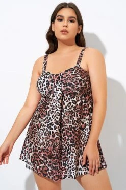 Women Adjustable Straps Two Piece Flyaway SwimDress -Bikini Bliss Shop dsc08549