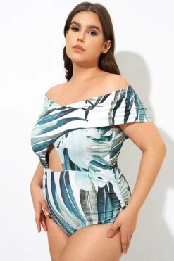 Crossover-Neck Cut Out One Piece Swimsuit -Bikini Bliss Shop dsc09923